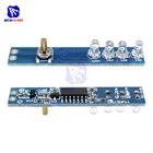 Плата-модуль для 4S емкости литиевой батареи 1S 2S 3S, светодиодный индикатор, индикатор уровня заряда для литиевой батареи 18650, Комплект сделай сам