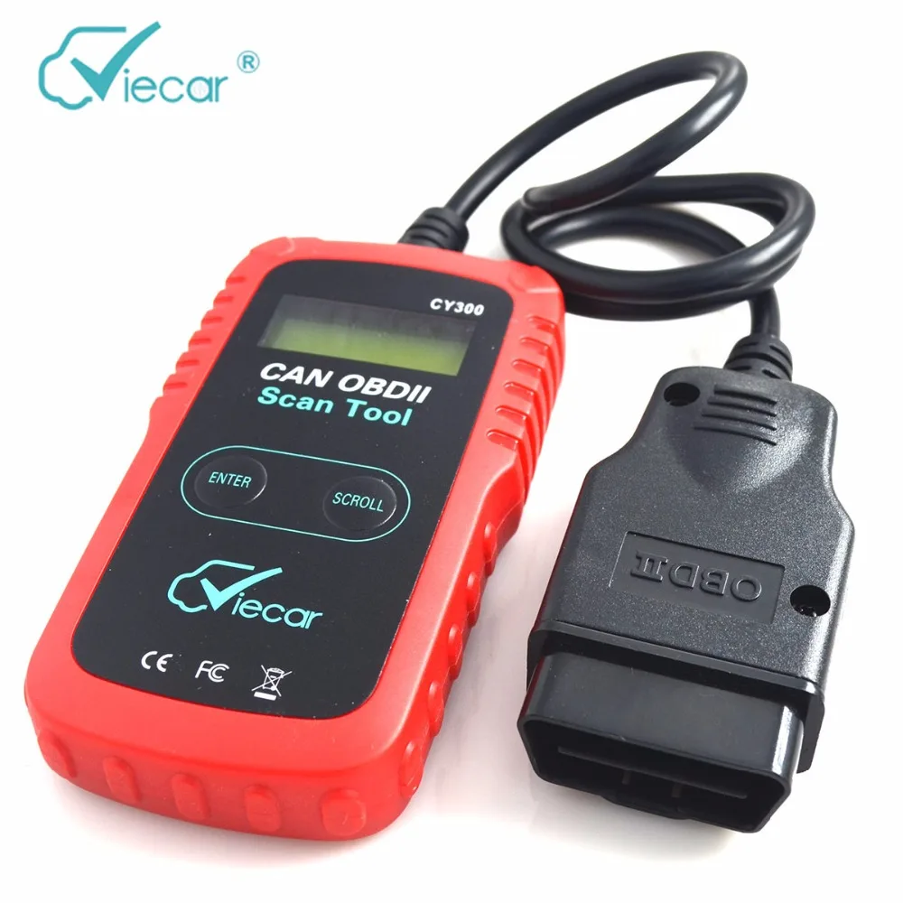 VIECAR Очень удобным VC300 Диагностический Инструмент OBD2 OBD 2 автомобиля детектор же