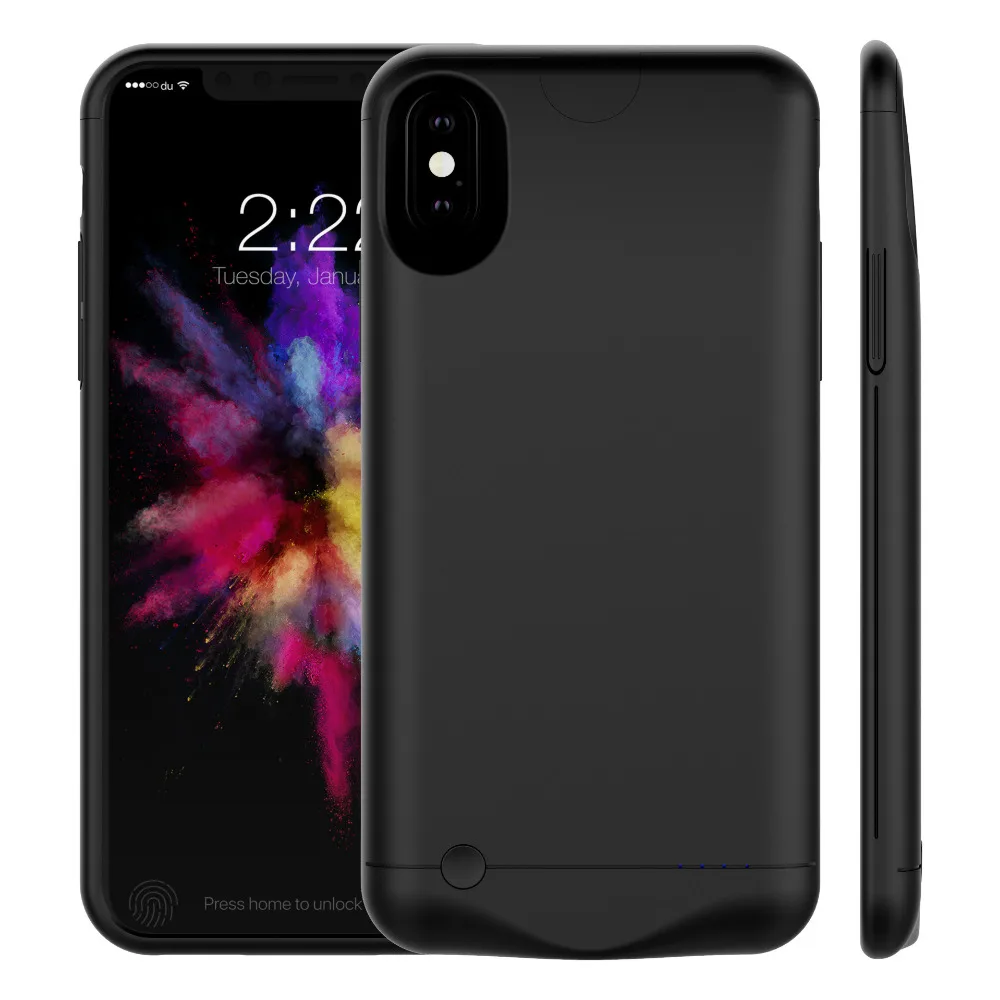 5200 мАч для IPhone X Батарея Чехол Smart Mobile крышка резервного копирования пакета