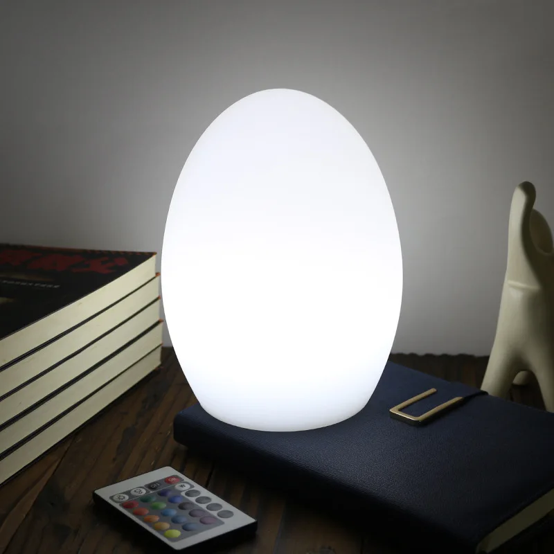Теплый белый/RGB светодиодный ночник энергосберегающий яичный мягкий светильник