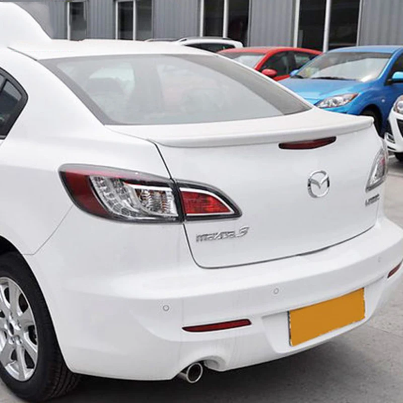 Автомобильные аксессуары для Mazda 3 4 двери седан 2011 2016 неокрашенный праймер из АБС