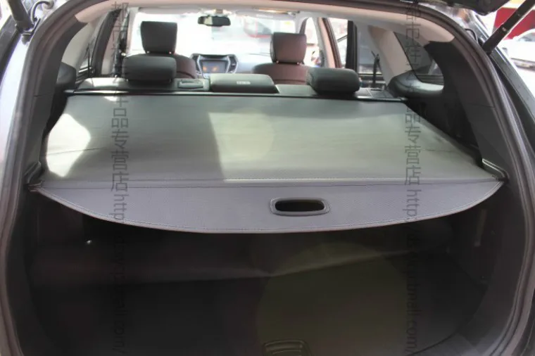 Задняя Крышка багажника, защитная крышка для HYUNDAI Santa Fe 2013, высокое качество, авто аксессуары, черный, бежевый цвет