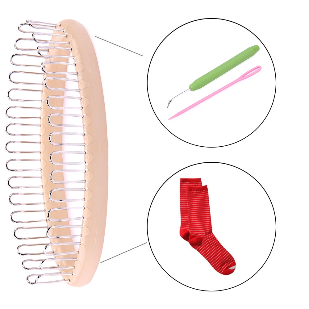 Стальной деревянный пластиковый вязальный станок рукоделие булавки иглы для