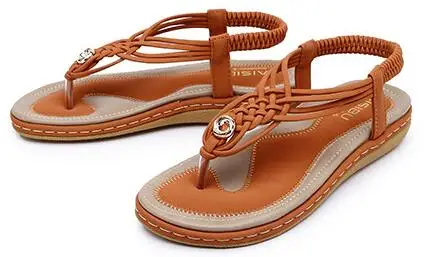 S2 Brown Г., новые летние женские босоножки модные повседневные удобные женские туфли большие размеры, пляжные сандалии для девушек - Цвет: S2 Brown