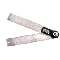 200mm digital protractor angle ruler multifunction 8 inch angle finder meter plasticstainless steel 360 goniometer inclinometer
