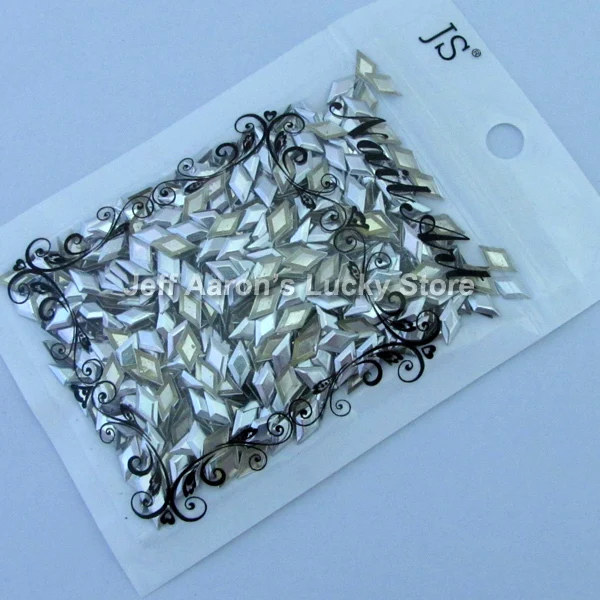 3D Puck алмазный сплав для дизайна ногтей гвоздики со стразами металлические