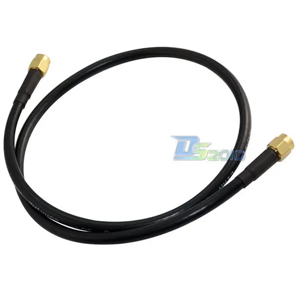 Высокое качество 1 шт 50 см RP-SMA штекер к RP SMA Мужской Женский контактный RF коаксиальный RG58 удлинитель
