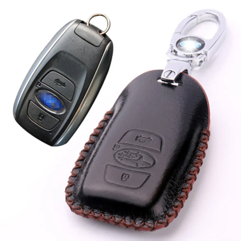 Оригинальный чехол для брелока с дистанционным управлением серии Subaru|leather key fob