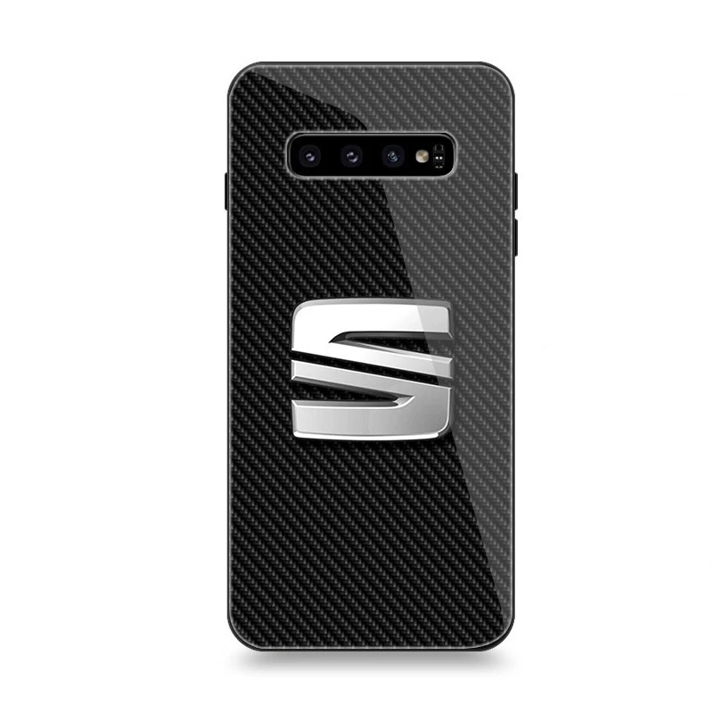 Мобильный Силиконовый чехол для телефона для samsung S7 край S8 S9 S10 плюс A10 A20 A30 A40 A50 A60 A70 Note 8 9 покрывало для автомобильного сиденья с логотипом в виде ракушки