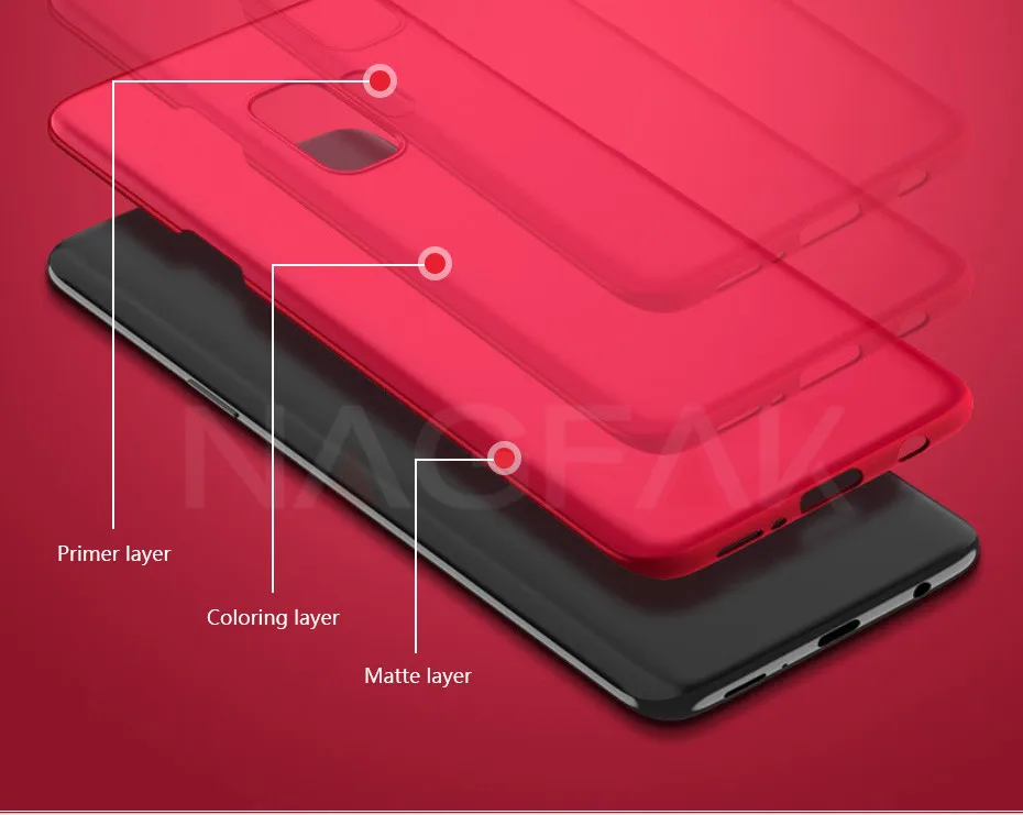 Роскошный Матовый Жесткий чехол для телефона NAGFAK для samsung Galaxy S9 S9Plus S8 S8Plus S7 S6 Edge, Ультратонкий Пластиковый чехол для телефона из поликарбоната