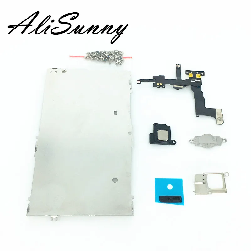 Комплект теплового экрана AliSunny с металлической задней пластиной для iPhone 5S 5C