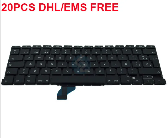 20 шт. Бесплатная доставка DHL/EMS для Macbook Pro 13 &quota1502 клавиатура испанская SP раскладка