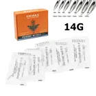 100PCS 14G одноразовый пирсинг для тела иглы для пирсинга е. О. Газа стерилизации для пупка ниппель уха нос губ