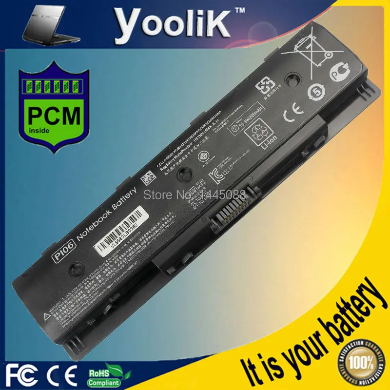 Аккумулятор для HP PI06 PI09 710416 001 710417 Envy 15 15T 17 Pavilion 14 E000 15t e000 15z E100|battery for hp|pi06 batterybattery hp