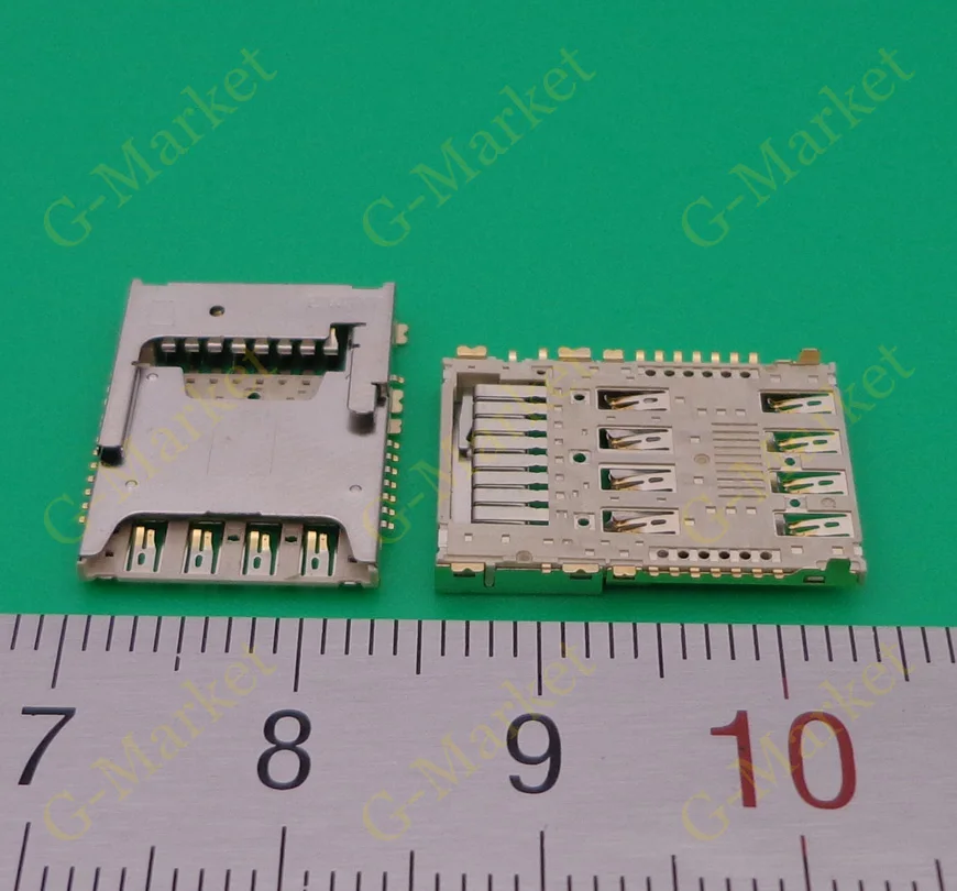 5 шт./лот Новинка для LG G3 D855 D850 F400 держатель Sim карт разъем с гнездом слота памяти