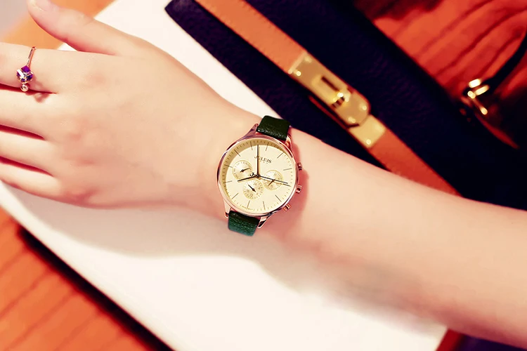 Julius Брендовые женские часы Relojes Mujer Роскошные Бизнес наручные часы женские кожаные кварцевые спортивные часы Relogio
