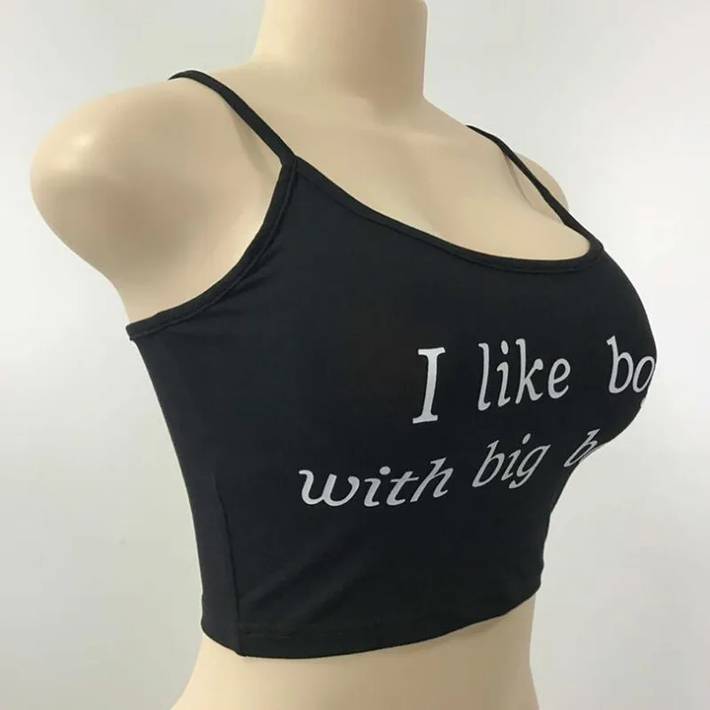 Новинка лета 2017 женский сексуальный уличный топ с забавным принтом букв | Женская