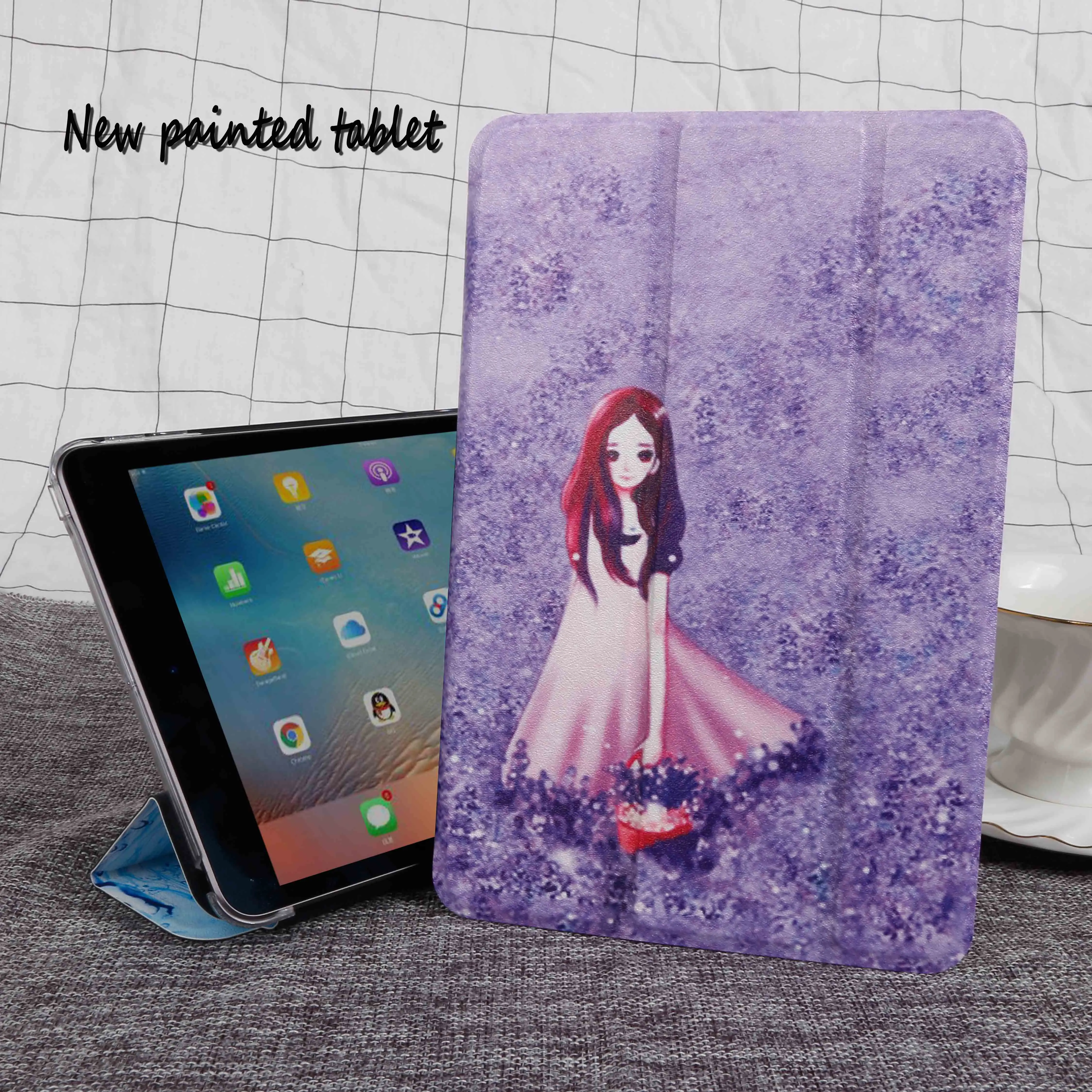 Чехол для планшета iPad Air 1 9 7 дюйма 2013 защитный чехол A1474 A1475 A1476 кожаный с Умной