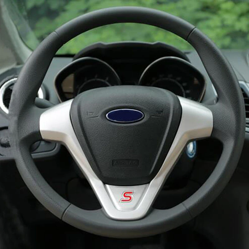 Мой хороший автомобильный ABS рулевое колесо с отделкой наклейки блестками для Ford