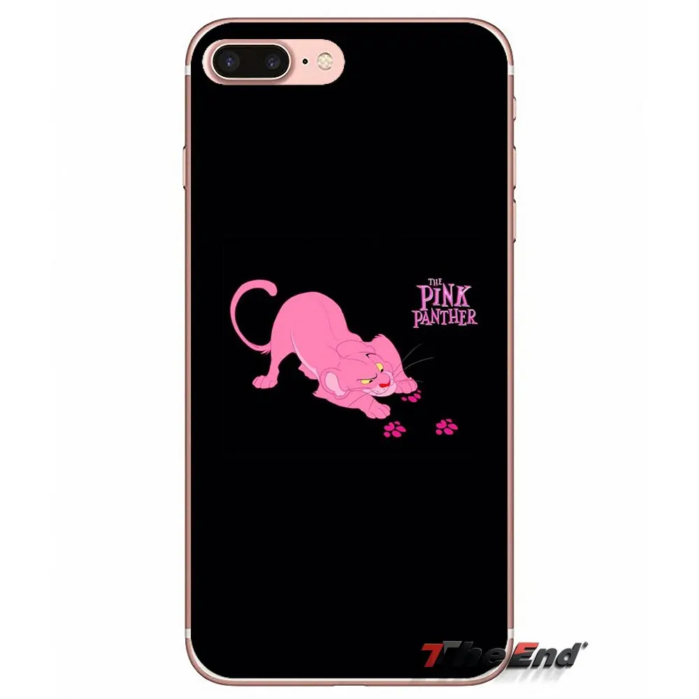Для iPhone X 4 4S 5 5S 5C SE 6 6S 7 8 Plus Samsung Galaxy J1 J3 J5 J7 A3 A5 2016 2017 Корея Розовая пантера