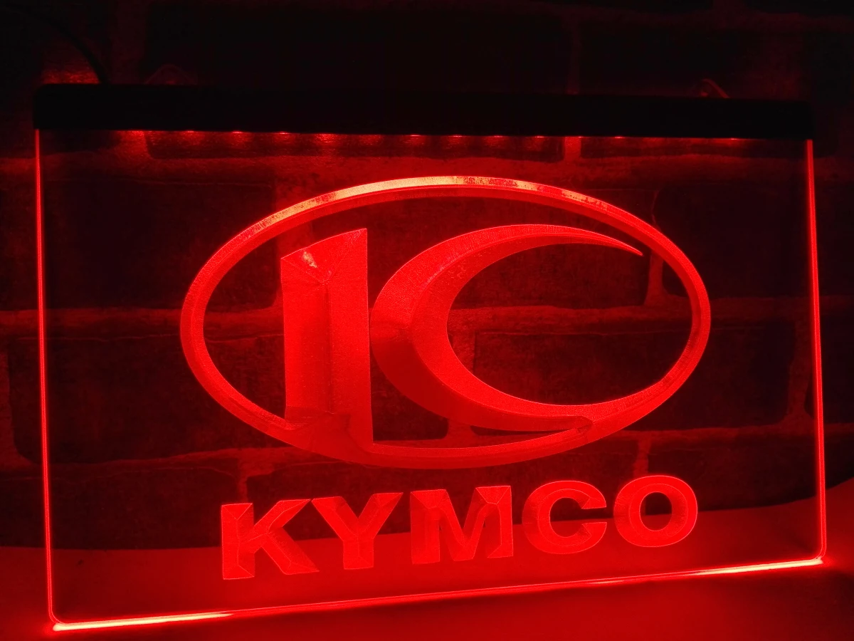LG171 Kymco светодиодный неоновый светильник знак подвесной для домашнего