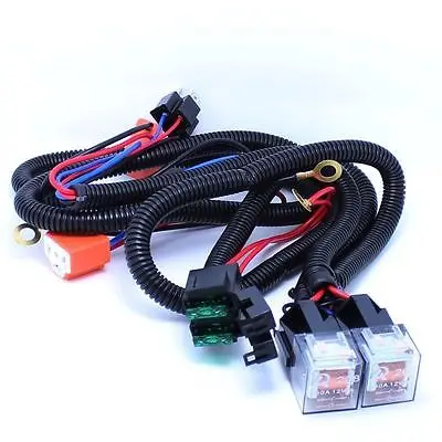 

1 set - H4+H4 Car increase brightness relay Extreme Headlight booster