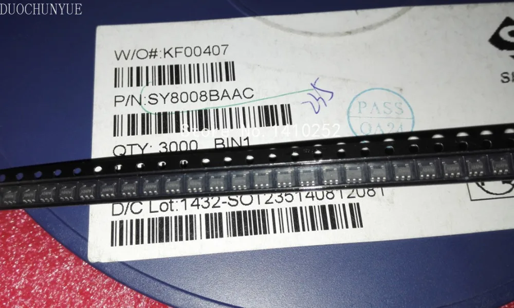 50 шт./лот SY8008BAAC SY8008B SY8008 SOT23-5 новый модуль Бесплатная доставка | Электроника
