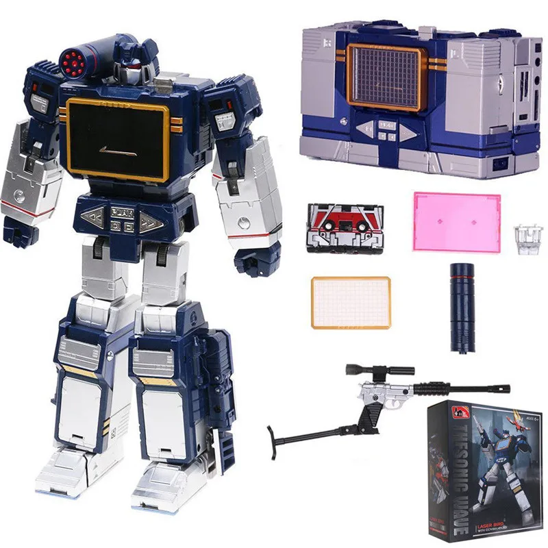 Аниме игрушки-трансформеры THF 01J Soundwave металлические детские игрушки KO mp13 фигурка