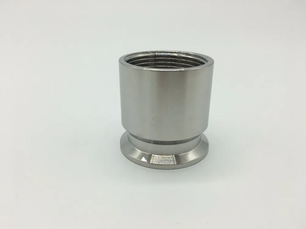 1-1/4 &quotBSP x 1 5&quot Tri Зажим 50 5 Ferrule O/D 304 Нержавеющая сталь санитарные трубы разъем для
