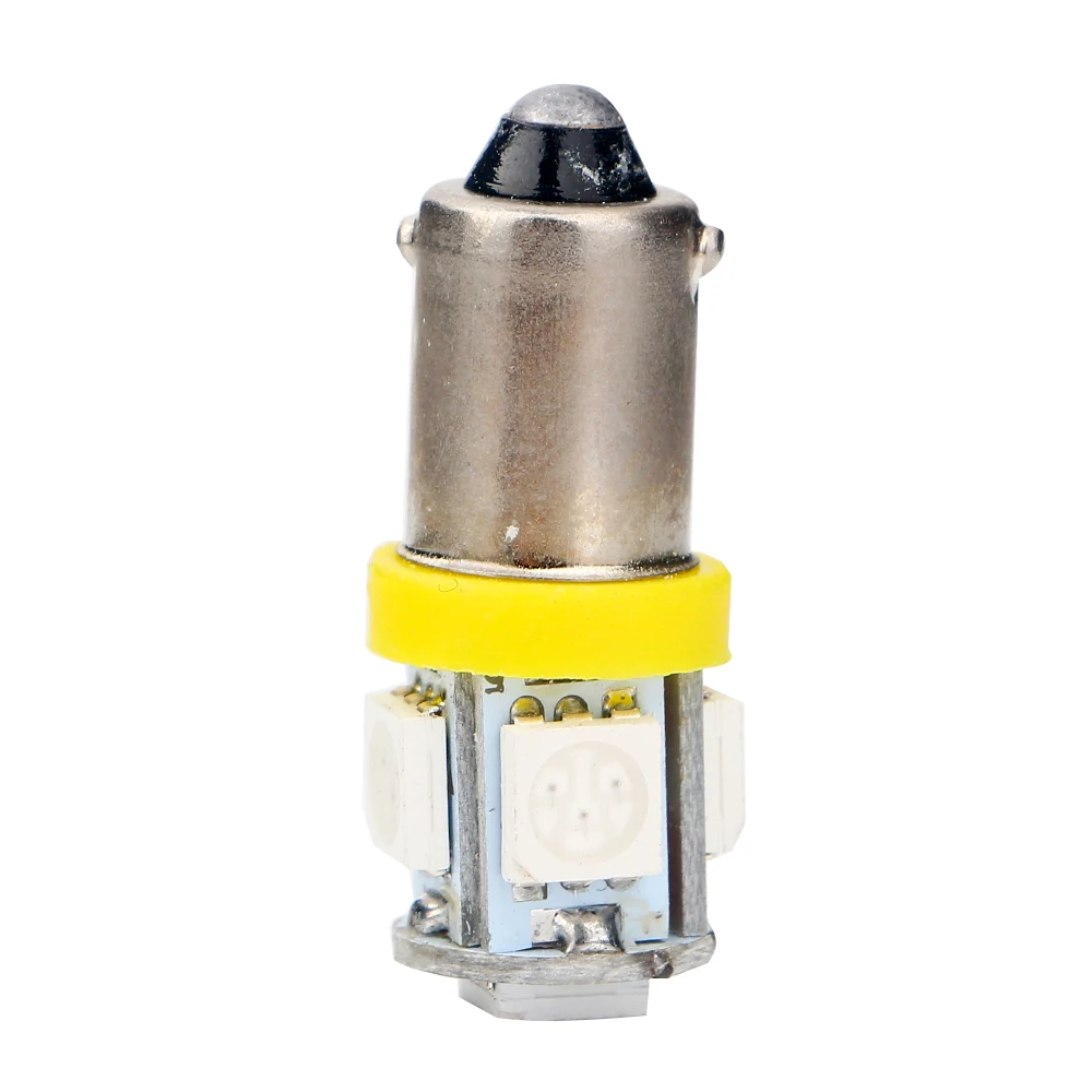 YM E Bright 24 в 300 шт. BA9S 5050 5 SMD T11 T4W светодиодный светильник лампочка габаритный фонарь