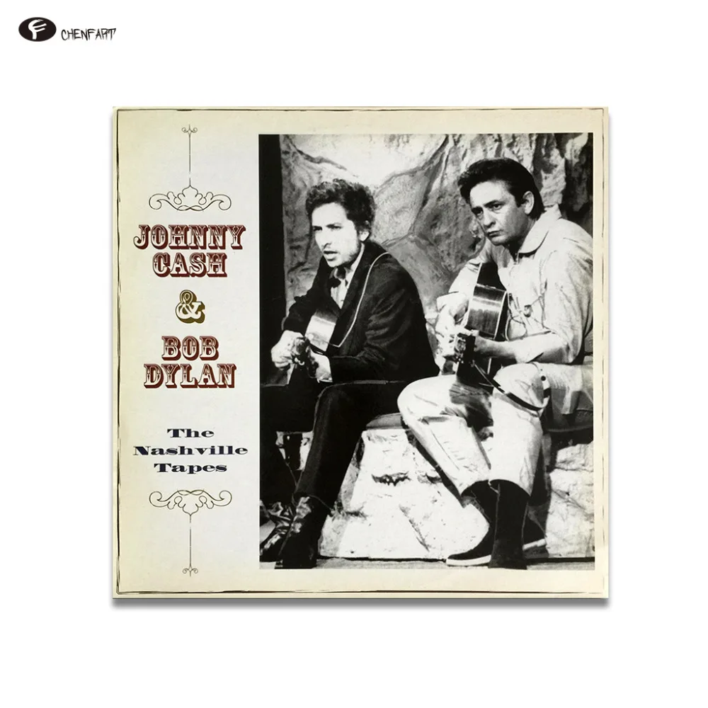 Плакаты и принты CHENFART настенные картины с изображением Джонни Кэша Боба Дилана