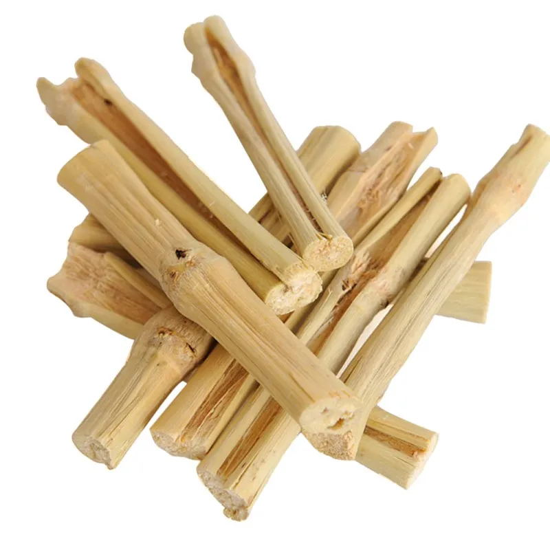 50g 10CM Sweet Bamboo Stick Branch Hamsters Chinchillas Rabbit Parrot Rat Guinea Pig Snacks Cleaning Teeth Treat Molar Chew