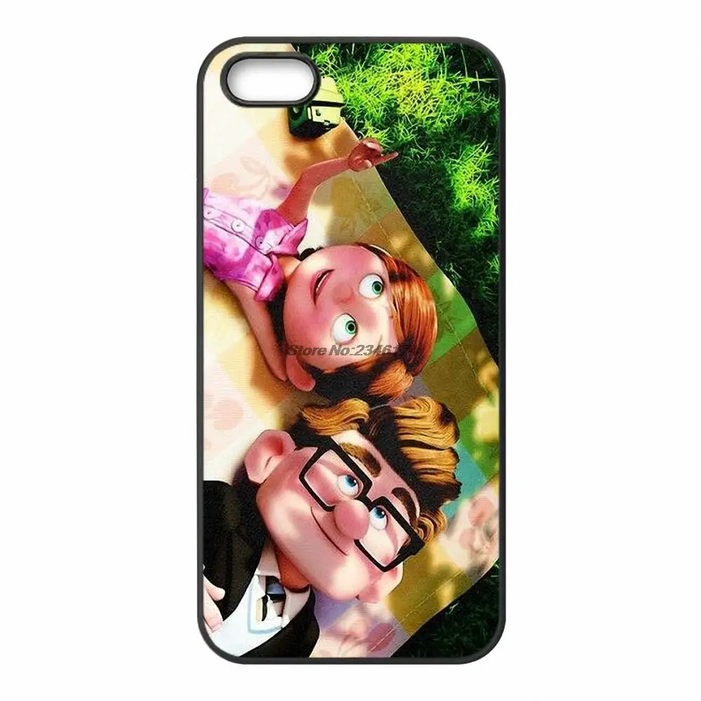 Фильм Карл и Элли коры телефона чехол для iPhone 4S 5 5S 5C 6 Plus Samsung Galaxy S3/ 4/5/6/7 Примечание