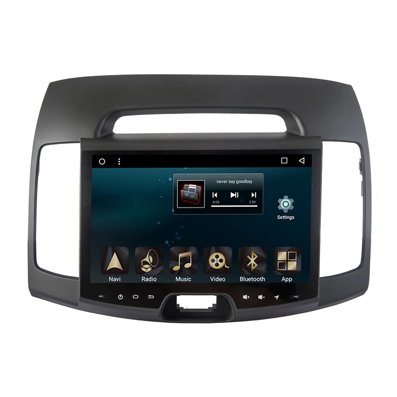 Topnavi Автомобильные Проигрыватели для hyundai Elantra Avante MD 2004-2011 2012 Автомагнитола Android 7,1 С восьмиядерным 8 ядром