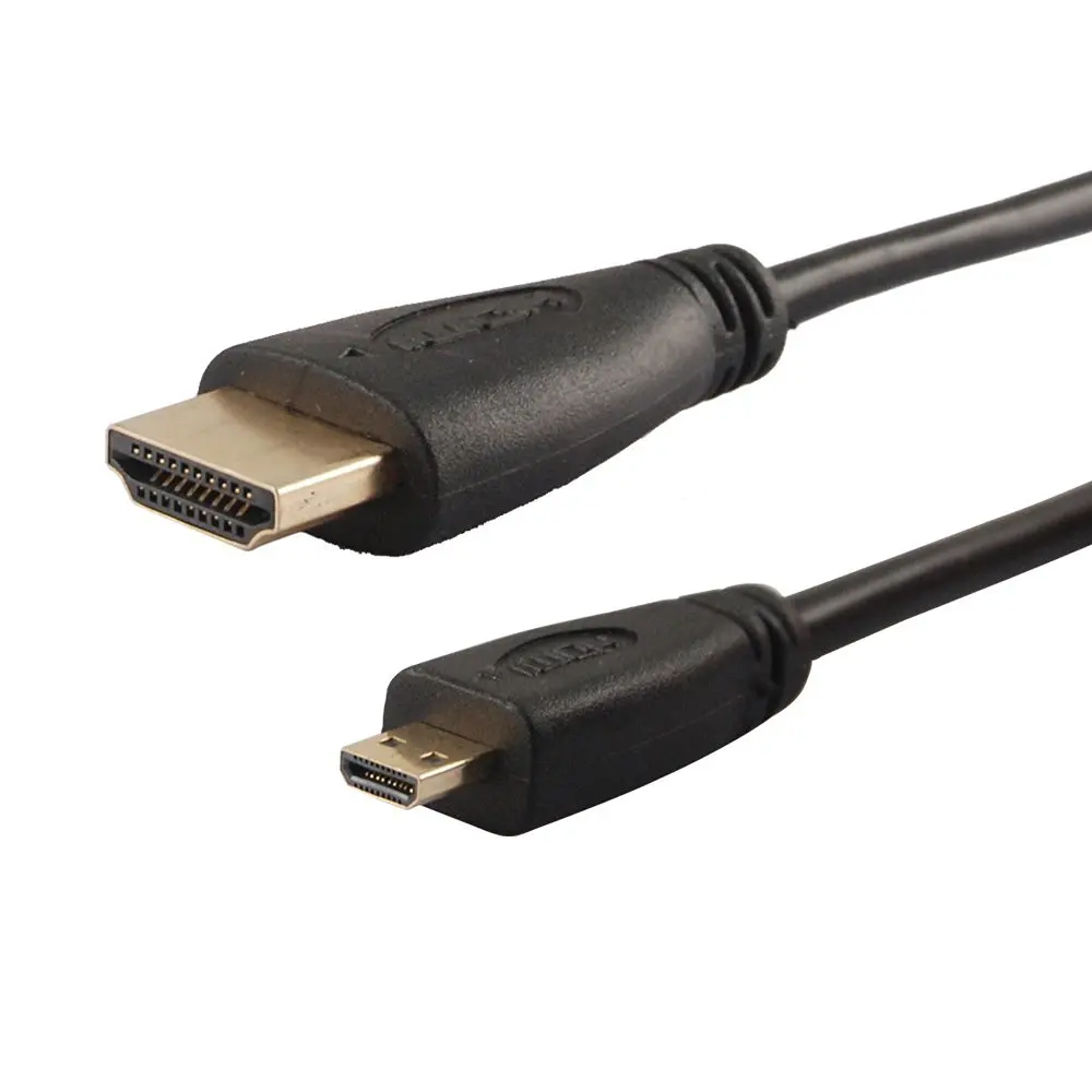 Кабель MICROHDMI 10 шт./лот 5 футов 1 м 2 3 6 15 с позолотой Ethernet для сотовых телефонов win8 4k x