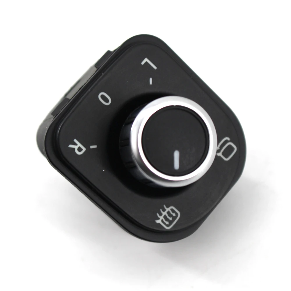 1PCS Side View Mirror Switch with Heat Chrome for VW JETTA Golf 5/Sagitar/GTI 5K1959565/B | Автомобили и мотоциклы