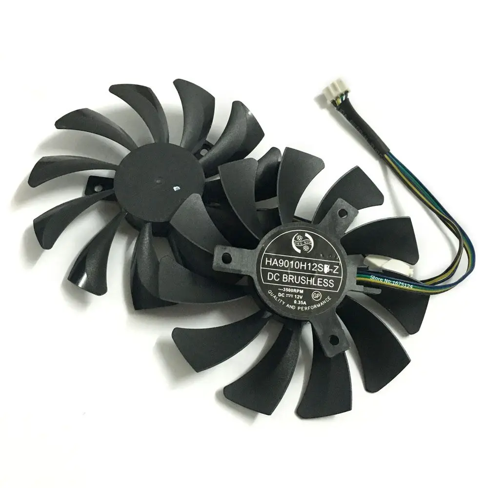 2 шт./компл. P106 HA9010H12F Z GPU радиатор для MSI GeForce GTX1060 GTX 1060 6GT OC INNO3D 6 Гб Видео Графическая