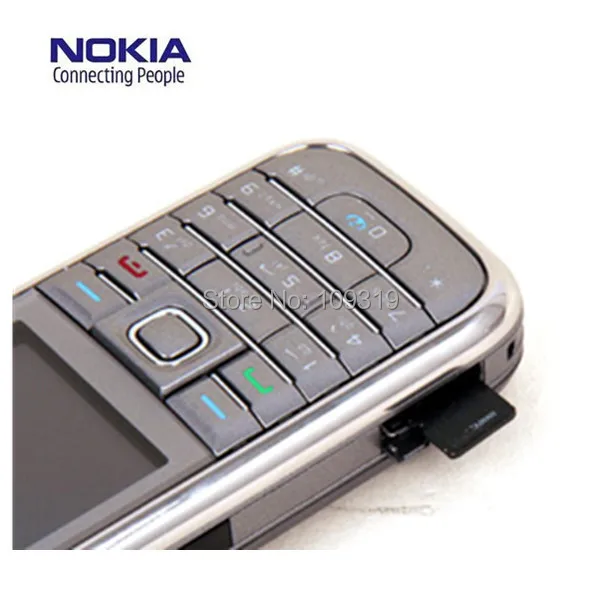 6233 Оригинальный разблокированный мобильный телефон Nokia bluetooth mp3 2MP плеер один год