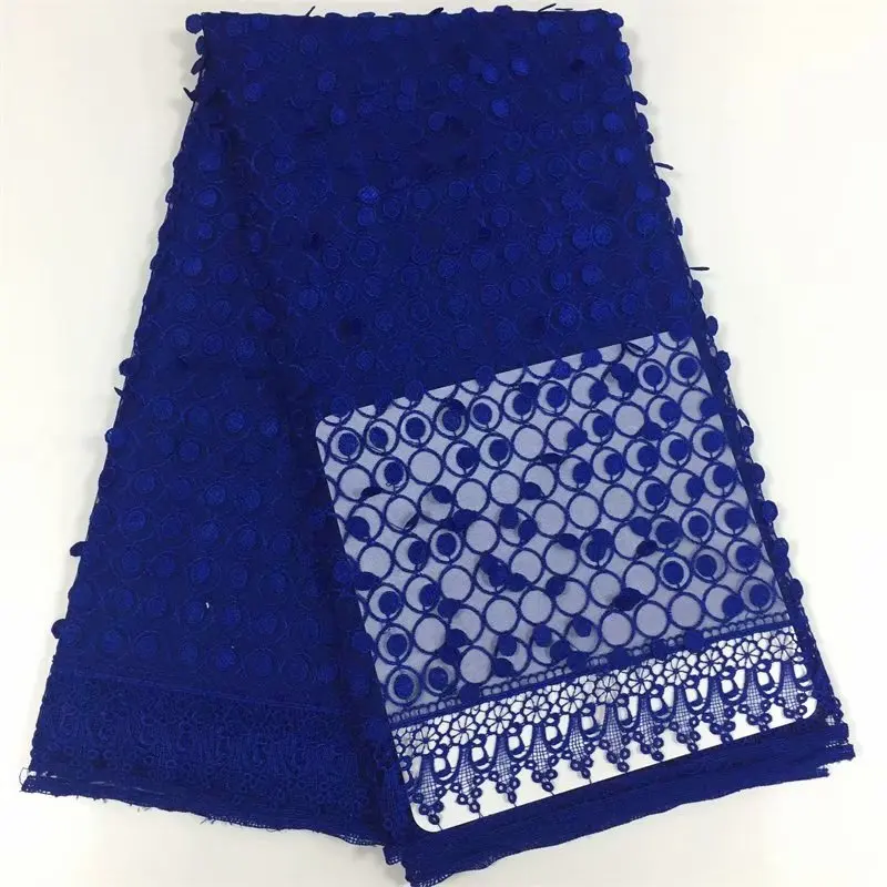 Yellow High Quality guipure lace fabric 2019 African Voile Swiss Lace Fabrics For Wedding/Party dress Free shipping SML81030-36 | Дом и сад