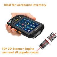 handheld pda industrial device inventory collector gps tracking qr code 2d barcode android 7 0 os honeywell 6603 pda scanner