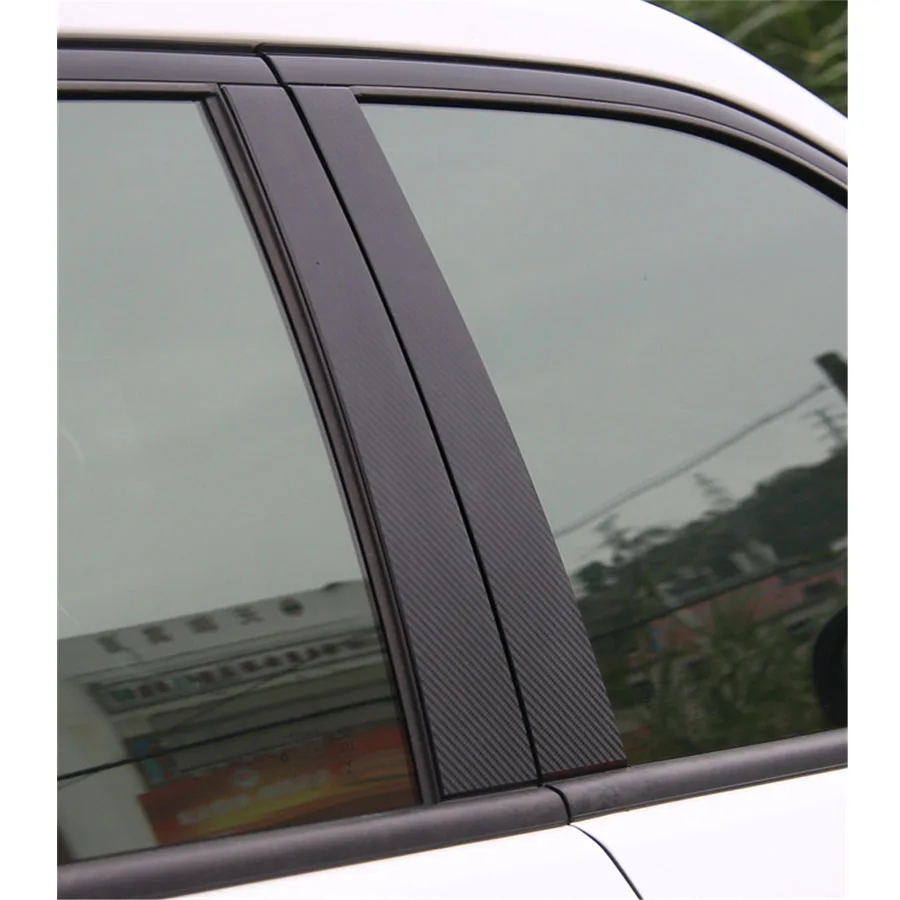 Углеродное волокно для Jeep Compass 17 + Внешняя Автомобильная надпись на окно дверь