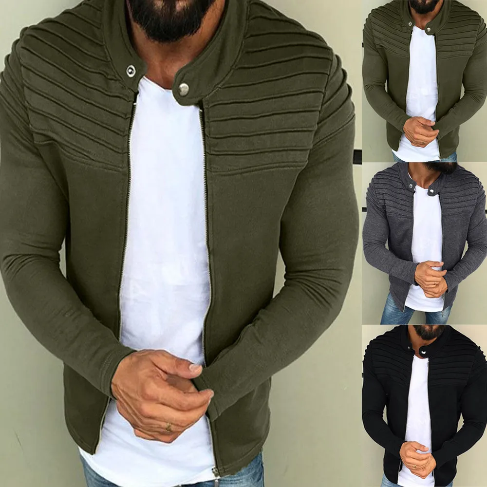 Мужская Куртка jaqueta masculino зима осень длинный рукав Уличная одежда реглан на молнии пальто реглан casaco masculino
