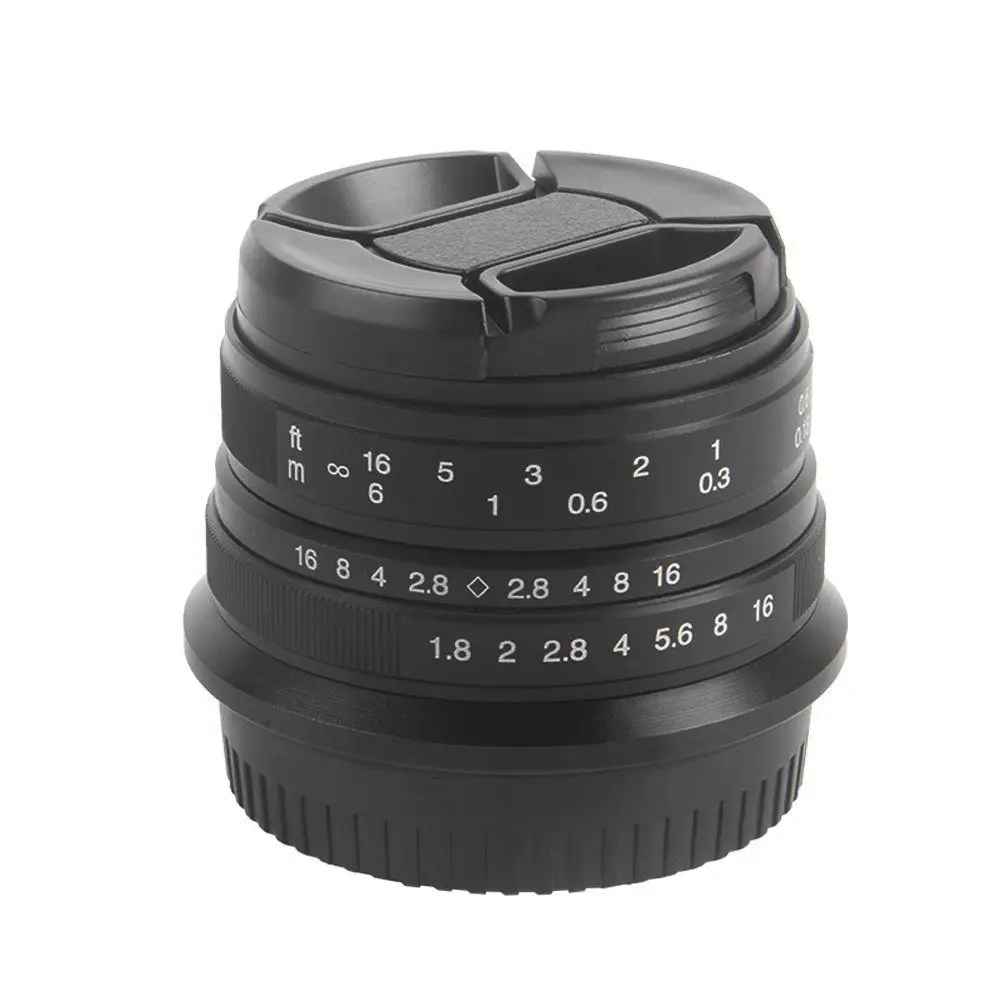 25 мм F/1 8 HD MC широкоугольный объектив с ручной фокусировкой для Panasonic Micro 4/3 G4 G5 G6 G7
