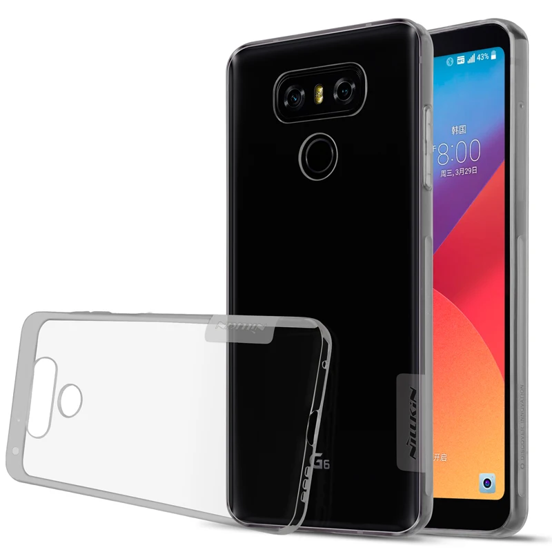Силиконовый чехол Nillkin для LG G6 прозрачный мягкий ТПУ s задняя крышка 5 7 дюйма