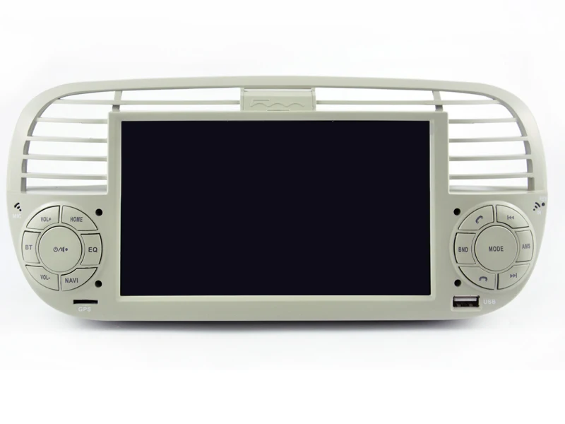 AVGOTOP Android 10 Bluetooth GPS Автомобильный плеер мультимедиа для FIAT 500 2G 16G радио