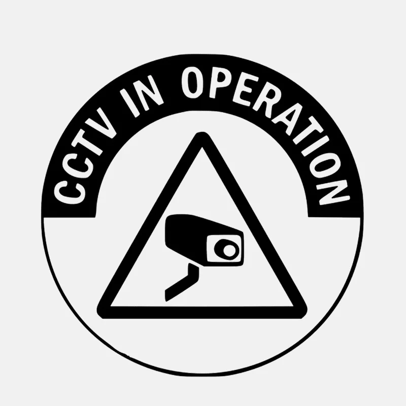 13 5 см * Виниловая Автомобильная оболочка декоративные наклейки CCTV в работе