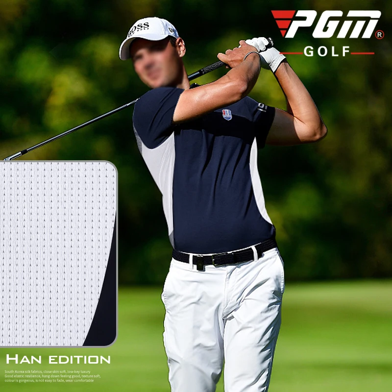 

New pattern! Golf Apparel Men's Short Sleeve T-shirt Summer Men's Atmospheric Clothing