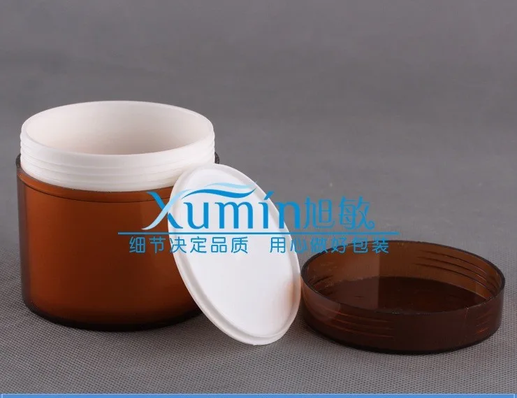 Бесплатная доставка: 200 мл коричневая банка для домашних животных с коричневой