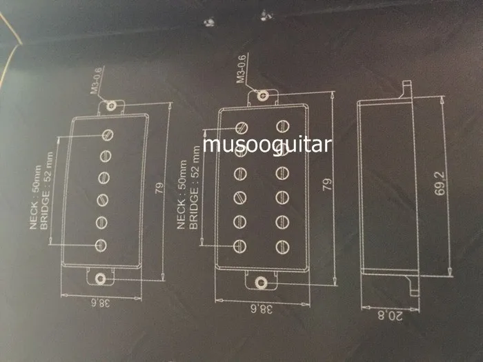 Артек Humbucker активные звукосниматели с полным проводки Setup (HMDC135)|active pickups|artec