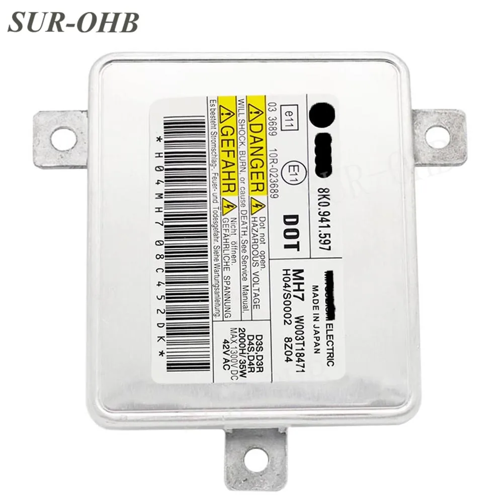 A6 Electric 8K0941597 HID Xenon D3S H05 W003T18471 передняя фара 1036060051 D3R балласт 6913112599 для MK2 A8 W003T20171